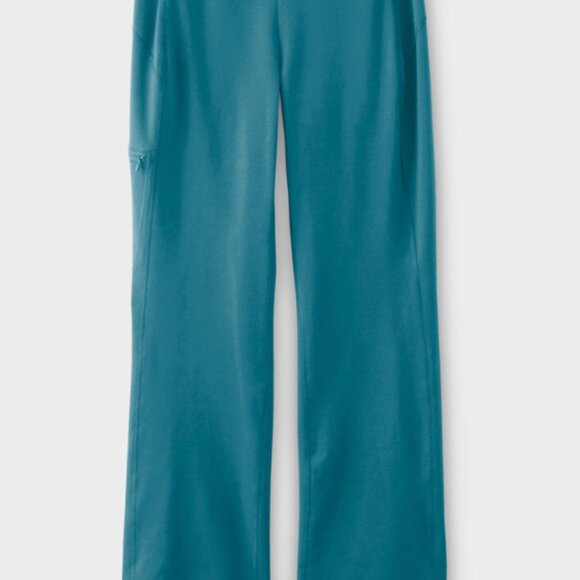 Duluth Trading Company NOGA Classic Bootcut Pants - Size L - Reg - Turquoise - Picture 2 of 3